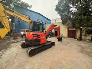 Mini Excavadora Hidráulica Usada Japonesa de Primera Marca Kx165, Mini Excavadora de 6 Toneladas Kx 163, Maquinaria para Movimiento de Tierras - Product Image 2