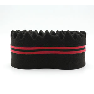 Esponja de espuma para rastas torcidas de dos caras grande, esponja para el cabello, cepillo para rizos torcidos, esponja de pelo rizado Natural para hombre negro - Product Image 3