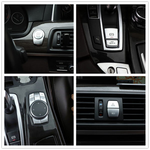 Xingbaiwang <b>Car</b> <b>Interior</b> Sticker Round ABS Self-adhesive For BMW 5 Series Start Button Decoration - Product Image 4