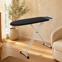 Planche à repasser en métal sur mesure, pliable et réglable en hauteur, pour marques de fourniture hôtelière et commerciale