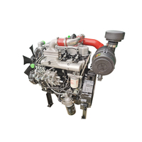Motor diésel de cuatro cilindros para generador, 4 tiempos, fiable y duradero