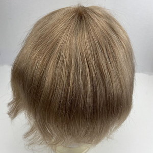 Perruque en dentelle pour hommes, très vendue, avec base en dentelle complète, confortable et respirante, cheveux Remy pour hommes - Product Image 4