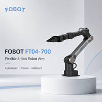 Akurasi Tinggi ±0.1mm Lengan Robot Industri 6 Axis FT04-700 Beban Angkut 7kg Lengan Robot Otomatis untuk Penanganan & Penyortiran Presisi