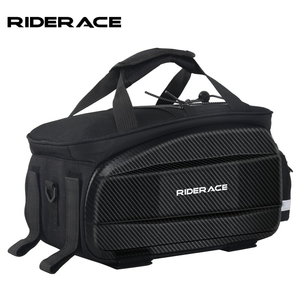 Bolsa de Ciclismo Multifuncional RIDERACE, Bolsa Traseira para Bicicleta, Grande Capacidade, Bolsa de Armazenamento para Viagem, Bolsa de Ombro - Product Image 1