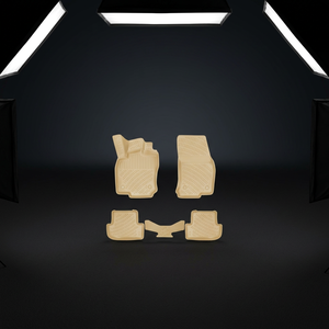 Audi Q3 2016 Onwards Compatible 3D Vehicle Special Production One Size Beige <b>Pool</b> Mat Turkey Origin - Product Image 3