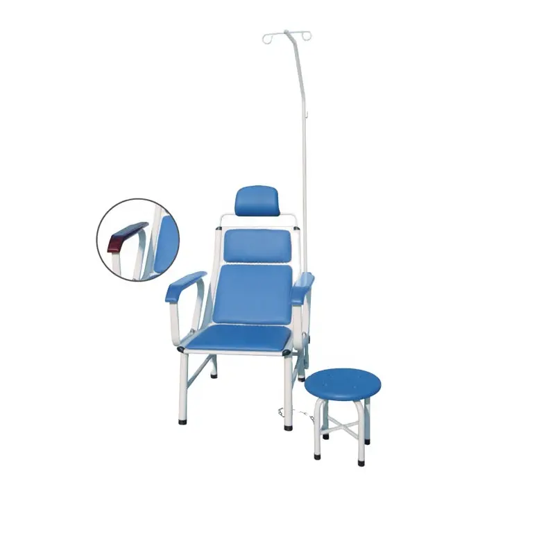 病院mecial射出椅子成形椅子の医療輸液輸血チェアiv用ドリップ