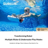 Propulseur sous-marin portable White Shark Tini à conception modulaire transfrontalière pour la natation et les jeux aquatiques