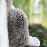 Vente en gros de singe en peluche simulé, mignon, singe en peluche, bras longs, poupées lémuriennes en peluche réalistes