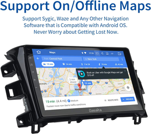 Radio Multimedia para Auto Dasaita, Pantalla Estéreo para Auto, Unidad Principal de Navegación para el Tablero, para Nissan Navara NP300 de Tercera Generación 2014-2018 - Product Image 2