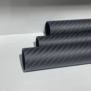Tubi in Fibra di <span class=keywords><strong>Carbonio</strong></span> Xiangsheng Leggeri e ad Alta Resistenza (Spessore 1mm) Portante per Attivatori Chimici Personalizzabile - Product Image 2