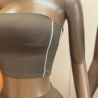Ensemble de survêtement 2 pièces pour femme – Tenue de yoga, vêtements de sport, pilates, fitness, gym et entraînement