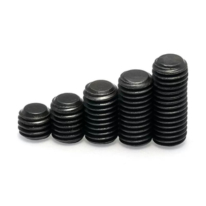 M3 <b>M4</b> M5 M6 M8 M10 DIN913 Grade 12.9 Black Oxide Steel Hex Grub Socket Set <b>Screws</b> with Flat Point - Product Image 4