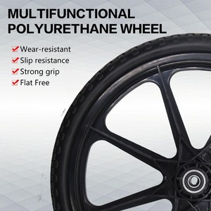 <span class=keywords><strong>Roue</strong></span> en mousse PU solide non gonflable de <span class=keywords><strong>20</strong></span> <span class=keywords><strong>pouces</strong></span> 20x 1,95 résistante à l'usure - Product Image 3