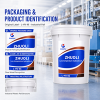 Oli Hidrolik Suhu Rendah SINOPEC Great Wall ZHUOLI L-HV 46, Cairan Hidrolik Anti-Aus AW 46, Kemasan Plastik 18L