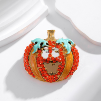 Nouveau design Halloween tête de citrouille broche pour femmes enfants Clowns légumes citrouille poitrine fleur broche personnalisée