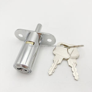 Vente chaude accessoires de <span class=keywords><strong>meubles</strong></span> de bureau type serrure supérieure serrure de <span class=keywords><strong>meubles</strong></span> en alliage de zinc serrure de tiroir poussoir - Product Image 6