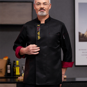 Uniforme da Chef per ristoranti e <span class=keywords><strong>Bar</strong></span> <span class=keywords><strong>di</strong></span> alto livello e cucina Hotel e servizi <span class=keywords><strong>di</strong></span> ristorazione-Design unico e qualità - Product Image 5