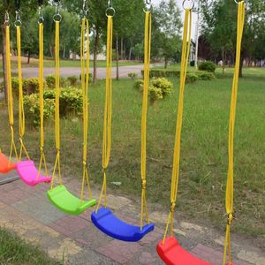 Balançoire pour bébé en plastique coloré d'extérieur avec accoudoirs mobiles pour la maison, l'école, la maternelle, le jardin, la garderie, le <span class=keywords><strong>parc</strong></span> de trampolines avec certification CE EN71 - Product Image 1