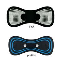 Mini-Massage gerät mit vibrierender Funktion Kunststoff-Dreiecksform Elektrisches Schönheits-Anti-Cellulite-Körper massage gerät
