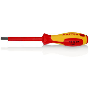 KNIPEX 98 13 60 Destornilladores aislados para tornillos de cabeza hexagonal con mangos multicomponentes, probados según norma VDE - Product Image 1