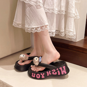 Sandales tongs pour femmes, nouvelle collection printemps 2026, fabrication sur mesure, vente en gros, <span class=keywords><strong>semelle</strong></span> épaisse, antidérapantes, pour l'été, vêtements d'extérieur - Product Image 5