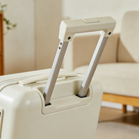 Valise rigide rose de 28 pouces, ensemble de bagages à 4 roues pivotantes en PC, dernier design avec prix réduit OEM/ODM