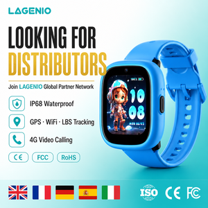 LAGENIO OEM ODM Smartwatch 4G per Bambini con GPS LBS WIFI AGPS, Chiamate Video, Android, Scheda SIM, IP68, SOS, FCC - Product Image 1