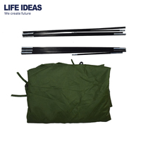 Moustiquaire dôme de grande taille, tendance, pour Camping, plein air, Pop-Up, pliable, couleur verte