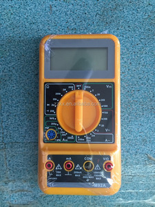 Multimètre LCD M92A, voltmètre, ampèremètre, instrument de test avec paires de fils - Product Image 1