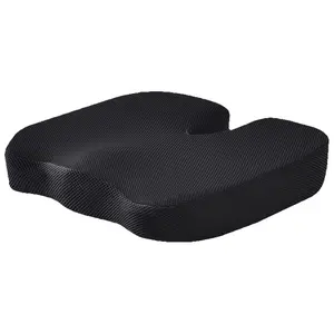 Coussin de siège confortable de coussin de gel de chaise de mousse de mémoire orthopédique antidérapante extérieure de haute qualité