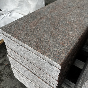 Dalles de <span class=keywords><strong>granit</strong></span> rouge multicolore poli moins cher pour pavage extérieur, <span class=keywords><strong>granit</strong></span> de rivière brut, <span class=keywords><strong>granit</strong></span> indien Juparana Rosa Aurora - Product Image 1