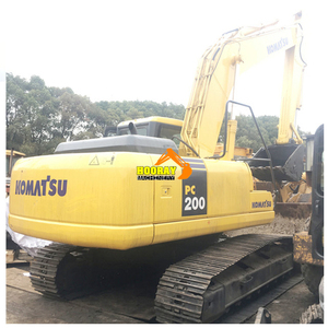 รถขุดตีนตะขาบ KOMATSU PC200-7 มือสอง ขนาด 20 ตัน รุ่นปี 2021 พร้อมใช้งาน มีสินค้าในสต็อก รถขุดสำหรับงานเหมือง พร้อมปั๊ม แบริ่ง และเกียร์ - Product Image 1