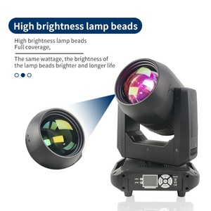 AICPOSE Personalización Nuevo Producto Luz de Escenario Móvil LED de 200W RGBW - Product Image 3