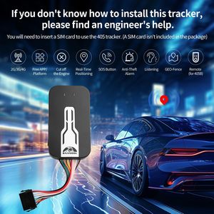 BAANOOL BN-405B เครื่องติดตาม GPS สำหรับรถยนต์ กันน้ำ รองรับเครือข่ายโทรศัพท์มือถือ ระบบติดตามยานพาหนะ ระบบจัดการกลุ่มรถ ระบบติดตามรถจักรยานยนต์ พร้อมสัญญาณเตือนภัย - Product Image 4