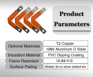 <span class=keywords><strong>Cubierta</strong></span> Aislante Personalizada de Barra Flexible de Cobre-Níquel para Paquetes de Baterías de Vehículos Eléctricos Prismáticos, Conexión de Inversor de Almacenamiento de Energía - Product Image 5