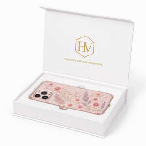 Custom Luxury Recyclable Mobile <b>Phone</b> Case Packaging Rigid Paperboard Box for Consumer Electronics Two-piece Gift Box - Product Image 1