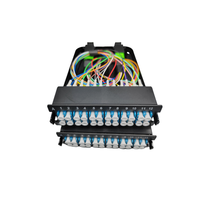 Módulo de Cassette de Fibra Óptica Skylynn MPO 12x LC Duplex, Monomodo 0.9mm, Montable en Rack, para Telecomunicaciones FTTH, Garantía de 5 Años