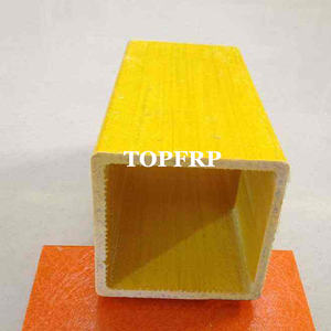 ท่อสี่เหลี่ยมไฟเบอร์กลาสแบบดึงออกได้ท่อสี่เหลี่ยมทนต่อการกัดกร่อน Frp - Product Image 2