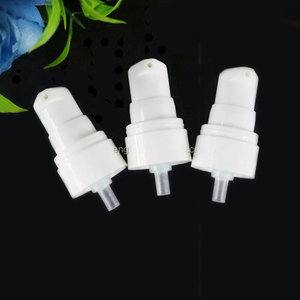 Pompe à lotion en plastique transparente 24mm, pour distributeur de crème, avec capuchon en PP - Product Image 1