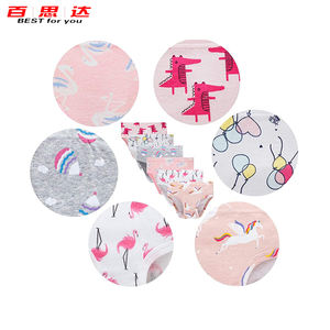 Vente en gros de sous-vêtements en coton doux pour petites filles slip de confort respirant pour enfants - Product Image 2