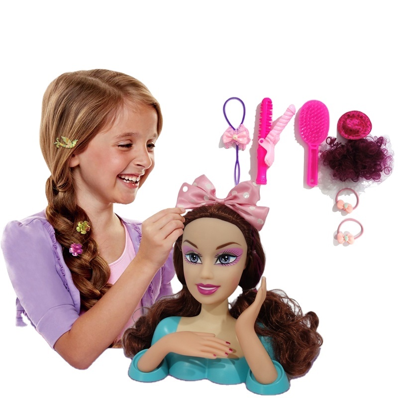 Girls Princess Plastic Baby Hair Styling