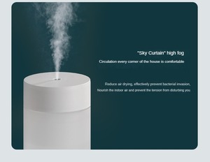 Mini humidificateur haute vitesse bureau usine diffuseur brume humidificateur humidificateur Usb Rechargeable Led veilleuse voiture humidificateurs - Product Image 5