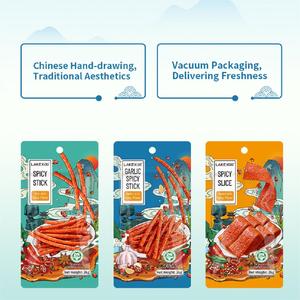 Netfix golosità 26g Latiao Bar delizioso Snack piccante istantaneo striscia di grano alla rinfusa Snack di cibo Casual nella confezione della borsa - Product Image 5