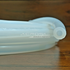 Tube polymérisé au platine en silicone transparent de haute pureté - Product Image 1