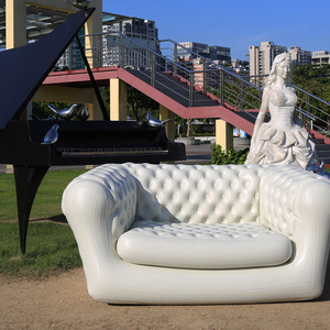 Divano Gonfiabile Moderno in PVC a Due Posti <span class=keywords><strong>per</strong></span> Esterni, Giardino e Soggiorno, Ideale <span class=keywords><strong>per</strong></span> Hotel e Patio - Product Image 5