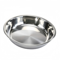 Réchaud de buffet rond 5L, en acier inoxydable doré, avec brûleur à alcool et garantie de 2 ans pour la restauration hôtelière