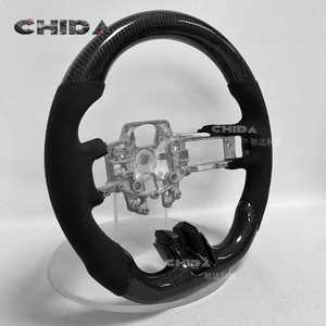 Volante de Fibra de Carbono Personalizado con Diseño de Libélula, Compatible con <span class=keywords><strong>Mercedes</strong></span> Benz W206 W205 C300 GLC X253 C253 W213 GLE Clase S GLS - Product Image 4
