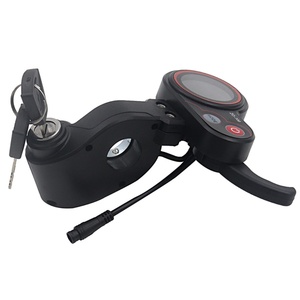 Contrôleur ZQ-100 36V-48V avec écran LCD, accélérateur et interrupteur à clé pour trottinette électrique, accessoires et pièces - Product Image 3
