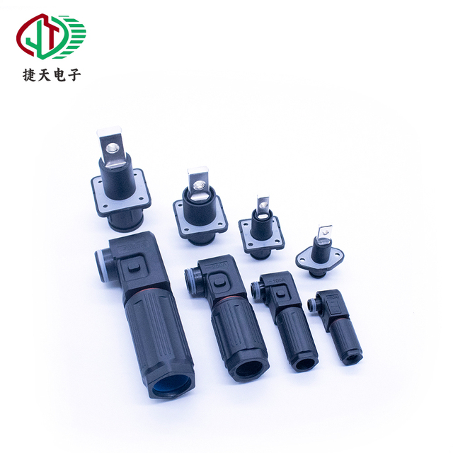 IP67 Waterproof Energy Storage Connector Cable High Current 50A 100A 250A 300A Single Core Custom Cable Length Power Connector