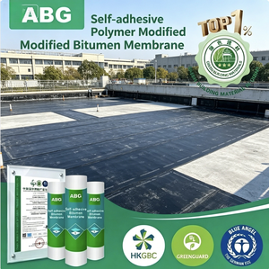 Feuille d'étanchéité en asphalte modifié auto-adhésive anti-humidité avec fonction de pré-couche, membrane imperméable pour fondation en béton - Product Image 2